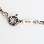 Tiffany & Co Bracelet Heart Tag Double Chain Silver — view 5