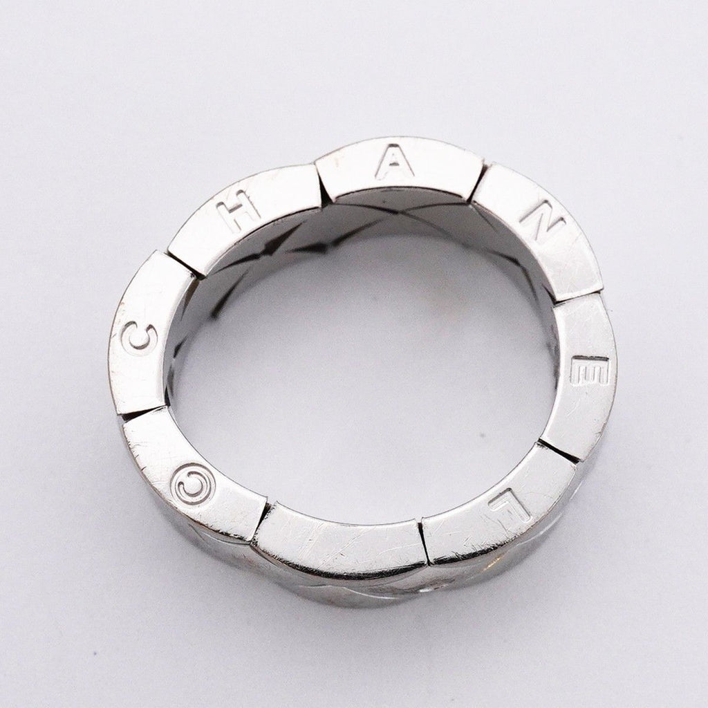 Chanel Ring Quilted 18k White Gold — view 4