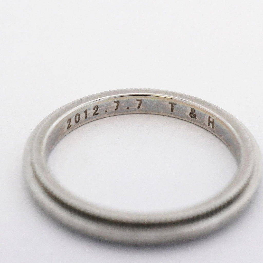 Tiffany & Co Ring Gray Platinum — view 5