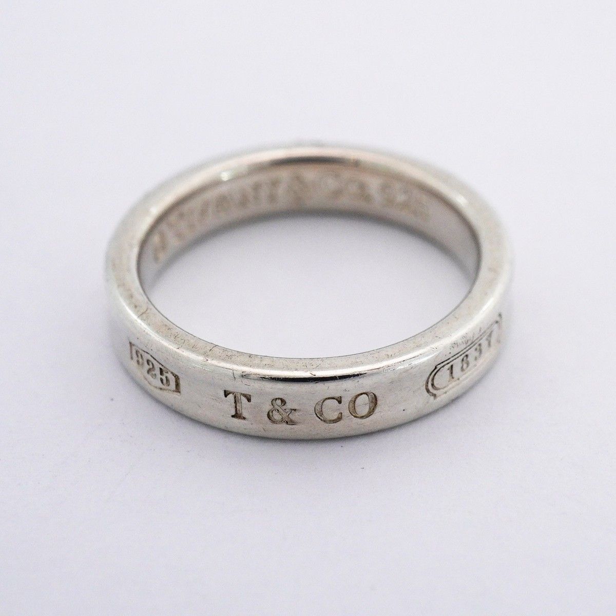 Tiffany & Co Ring Narrow 925 Sterling Silver — view 3
