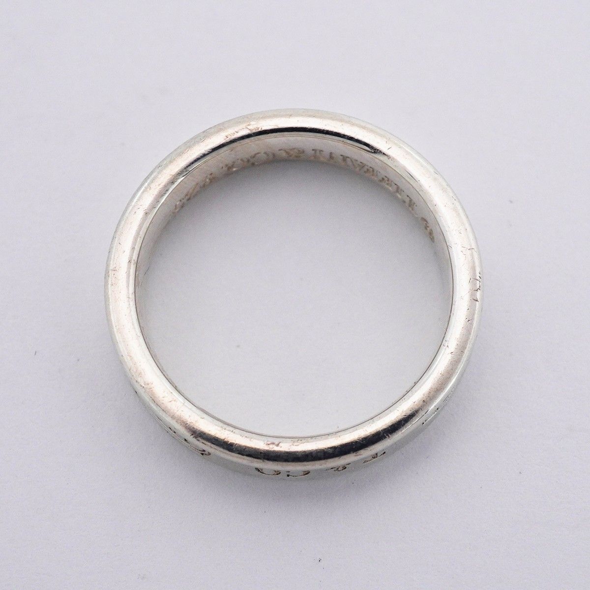 Tiffany & Co Ring Narrow 925 Sterling Silver — view 7