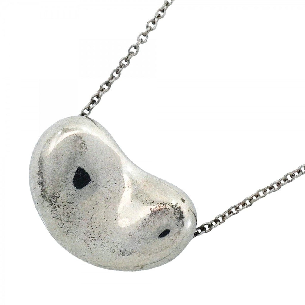 Tiffany & Co Necklace Bean Silver