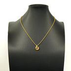 Dior Necklace CD Logo Gold Plated — view 5