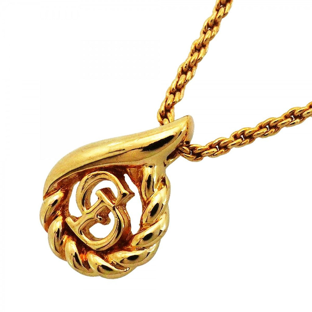 Dior Necklace CD Logo Gold Plated