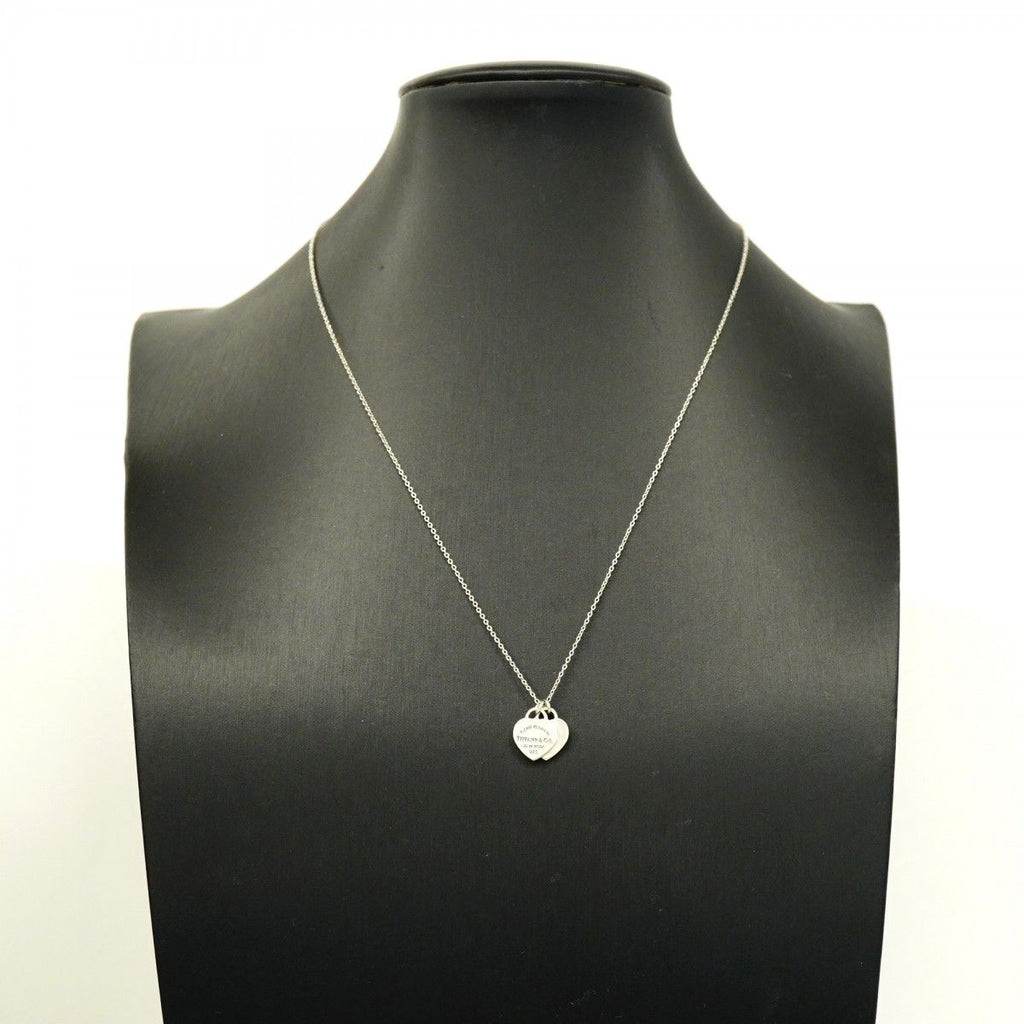 Tiffany & Co Necklace Double Return to Silver — view 6