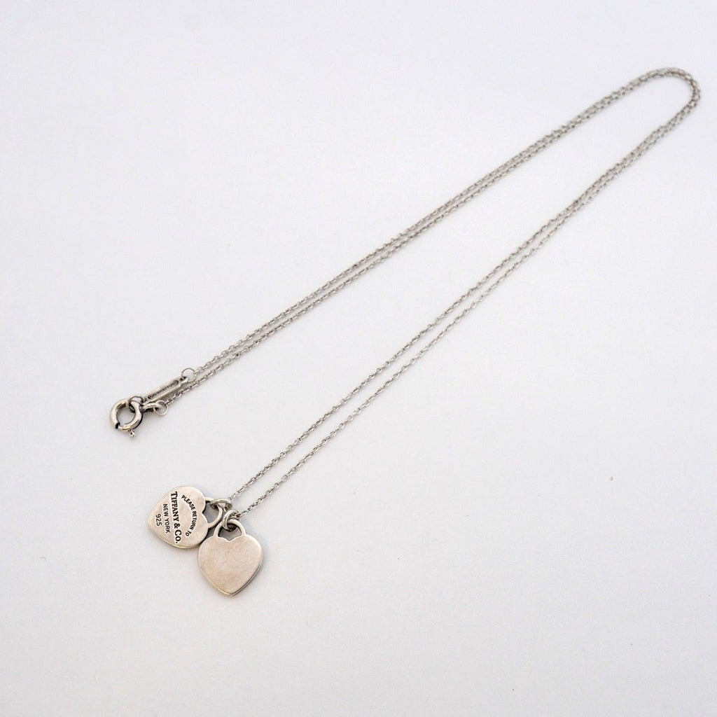 Tiffany & Co Necklace Double Return to Silver — view 3