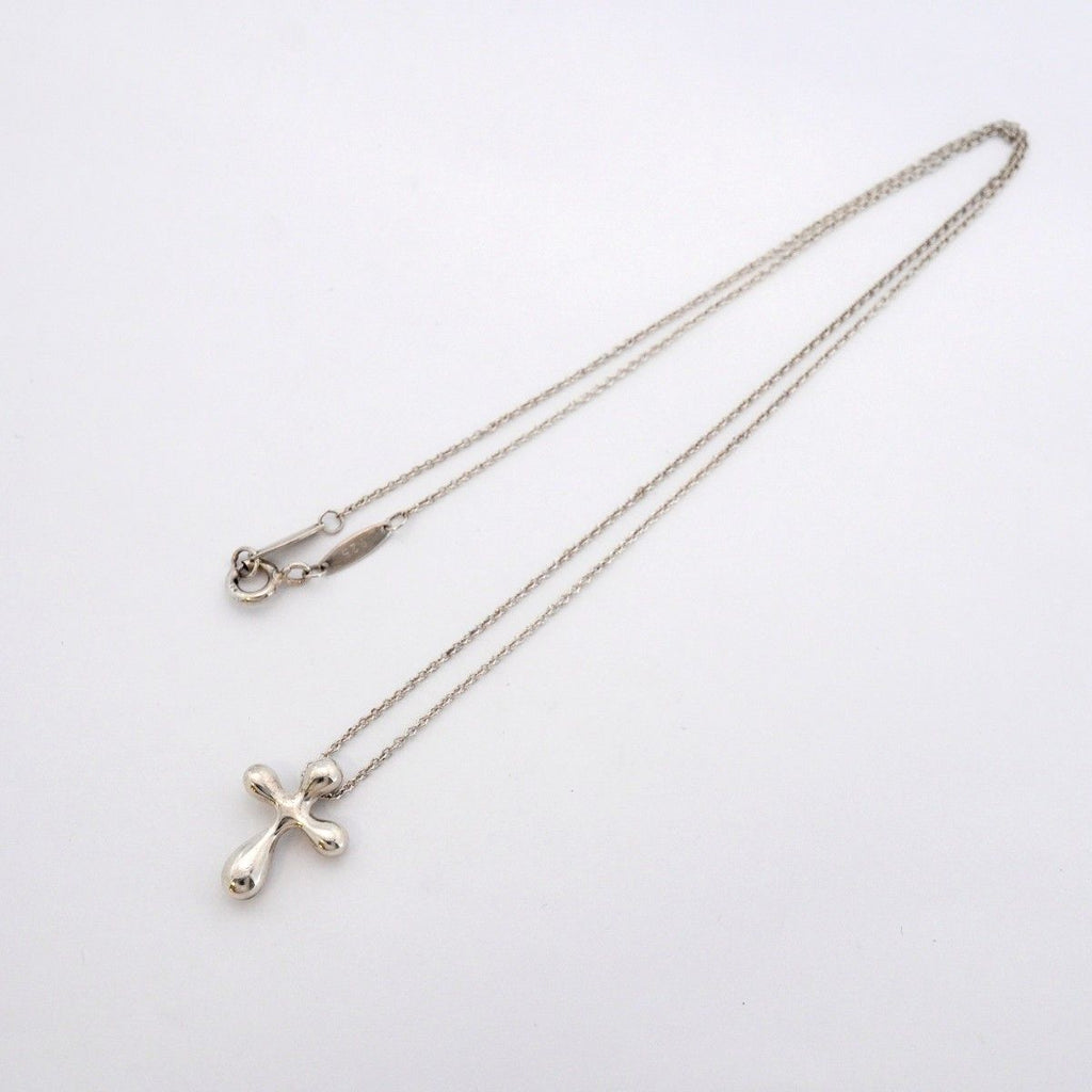 Tiffany & Co Necklace Small Cross Silver — view 3