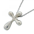 Tiffany & Co Necklace Small Cross Silver