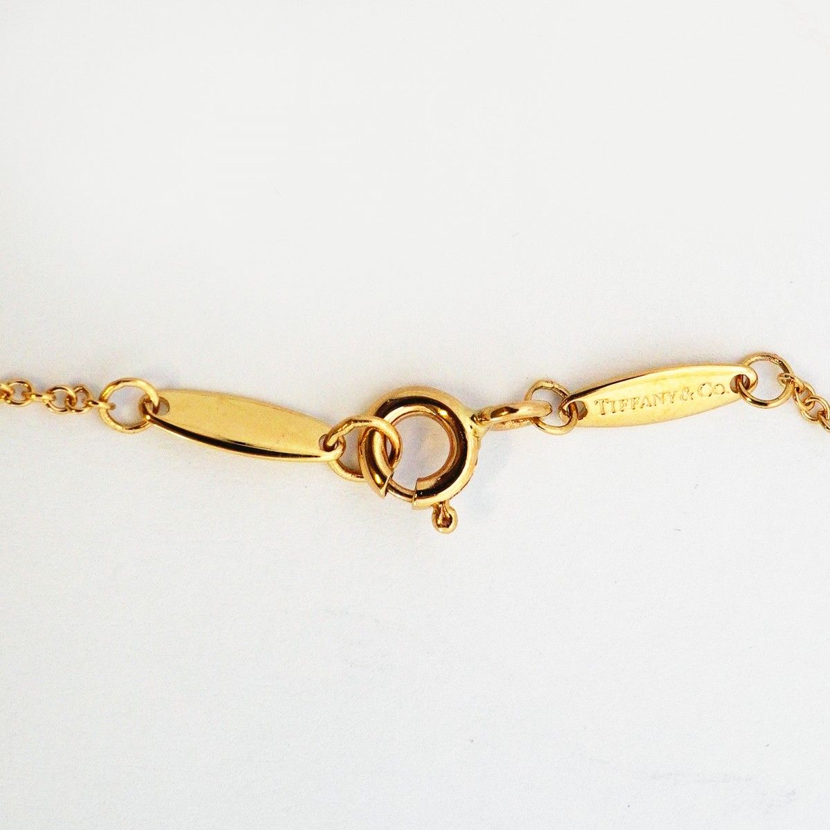 Tiffany & Co Necklace by the Yard 18k Yellow Gold Diamond — view 4