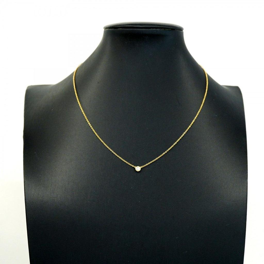 Tiffany & Co Necklace by the Yard 18k Yellow Gold Diamond — view 6