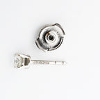 Tiffany & Co Earrings Solitaire Platinum Diamond — view 4
