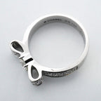Chanel Ring Ribbon 18k White Gold Diamond — view 9