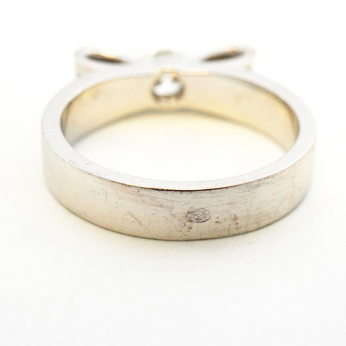 Chanel Ring Ribbon 18k White Gold Diamond — view 6