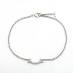 Tiffany & Co Bracelet T Mini 18k White Gold Diamond — view 3