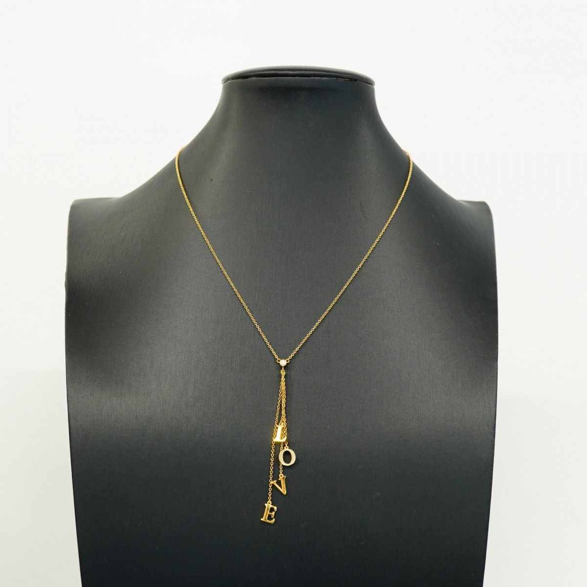Tiffany & Co Necklace Love 18k Yellow Gold Diamond — view 6