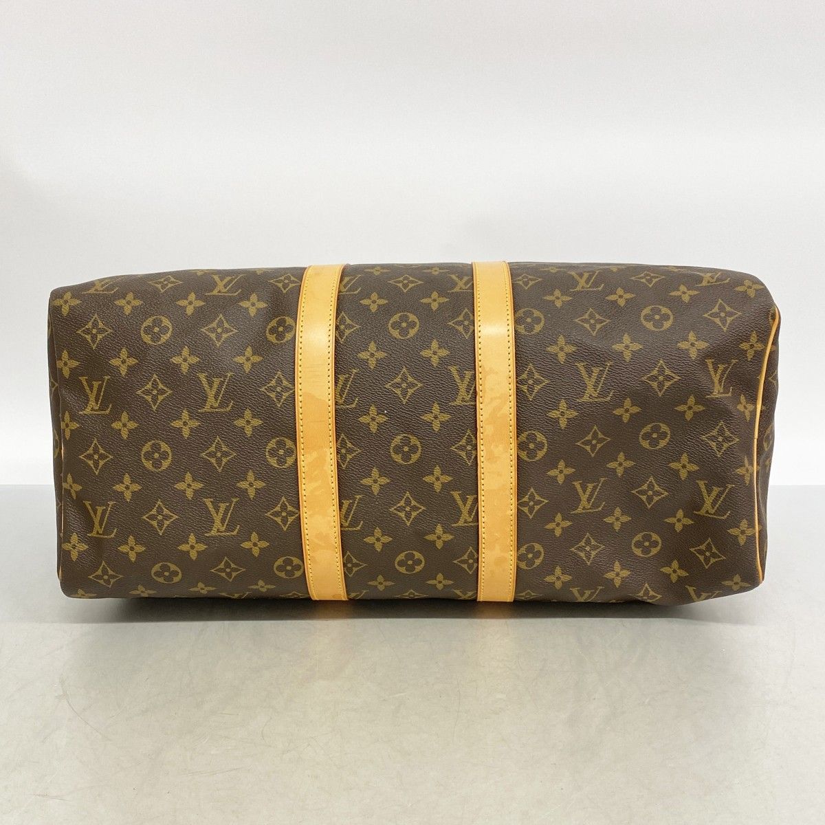 Louis Vuitton Boston Bag Monogram Keepall 45 Brown — view 3