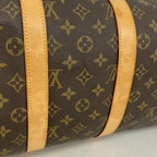 Louis Vuitton Boston Bag Monogram Keepall 45 Brown — view 8