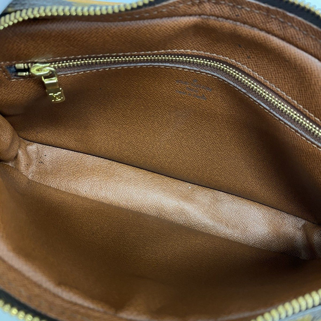 Louis Vuitton Clutch Monogram Marly Dragonne GM Brown — view 4