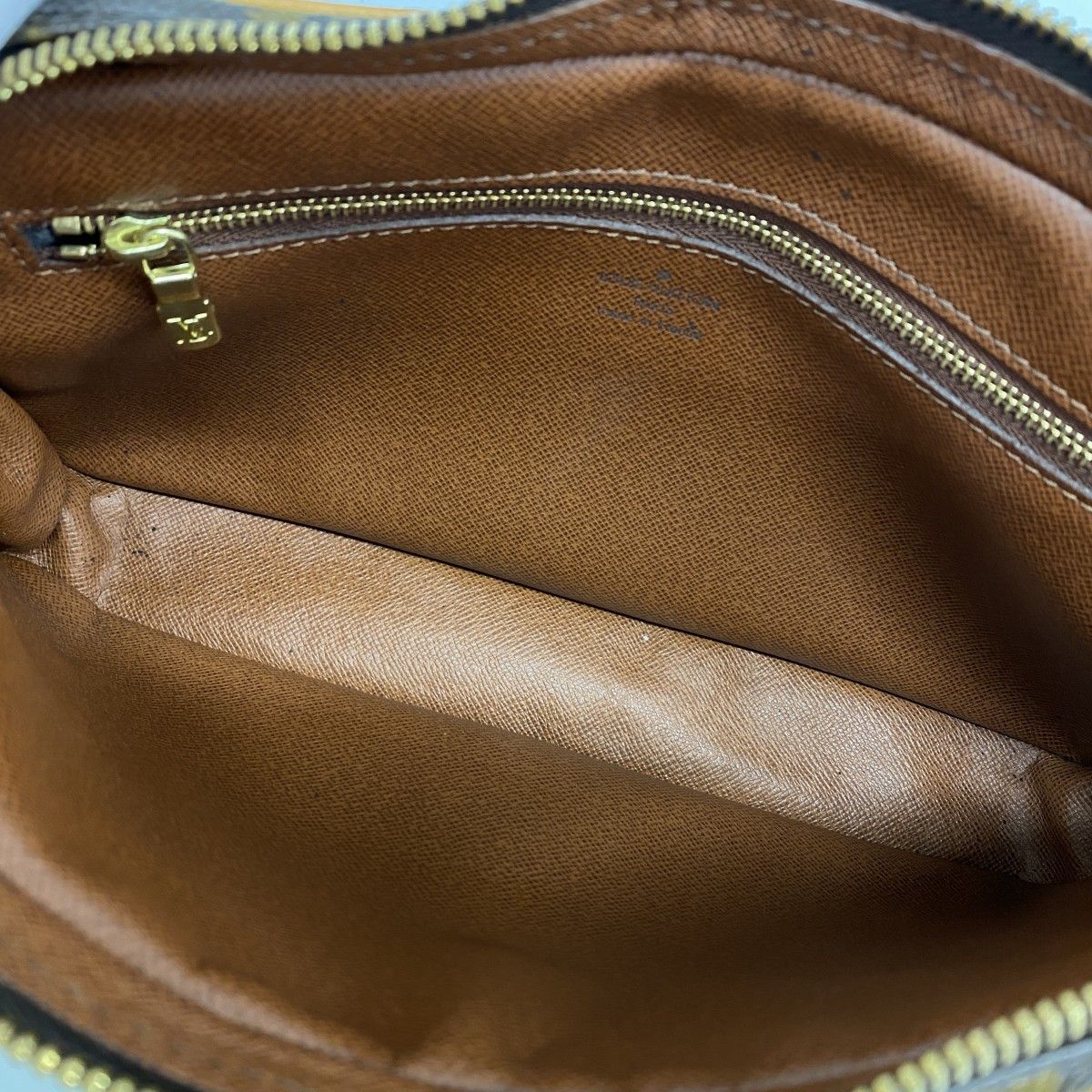 Louis Vuitton Clutch Monogram Marly Dragonne GM Brown — view 4