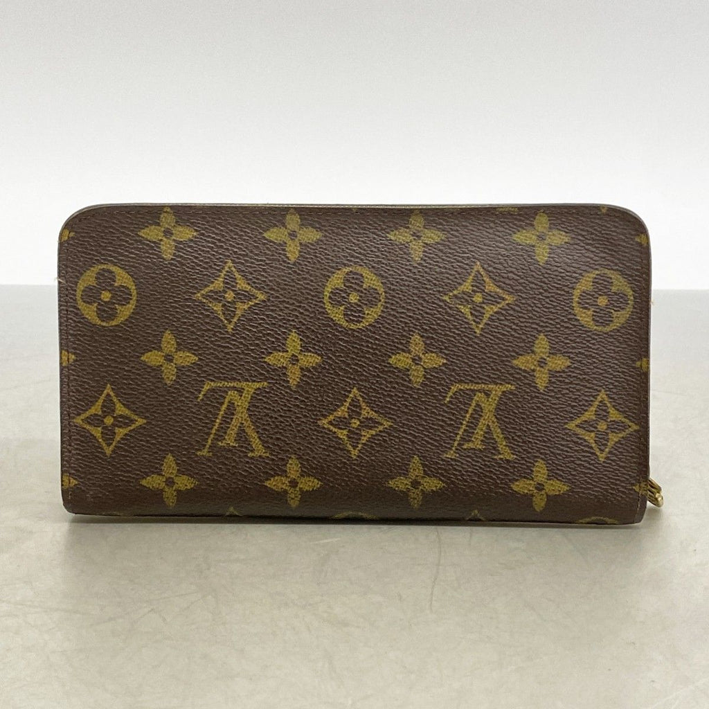 Louis Vuitton Wallet Monogram Zip Brown — view 8