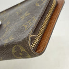 Louis Vuitton Wallet Monogram Zip Brown — view 5