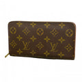 Louis Vuitton Wallet Monogram Zip Brown