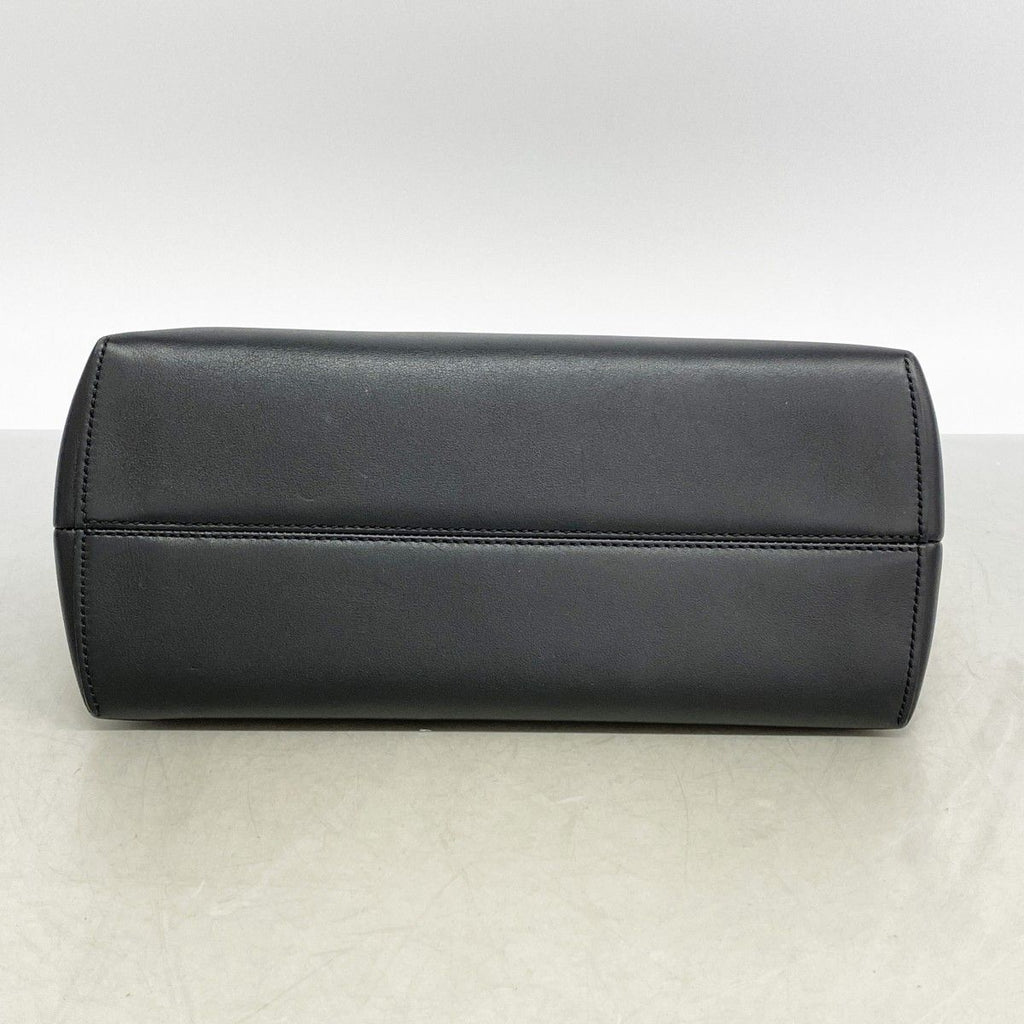 Fendi Handbag by the Way Leather Black Silver 2-Way — view 3