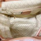 Gucci Backpack Bamboo 003 Leather Lightbrown Gold — view 4