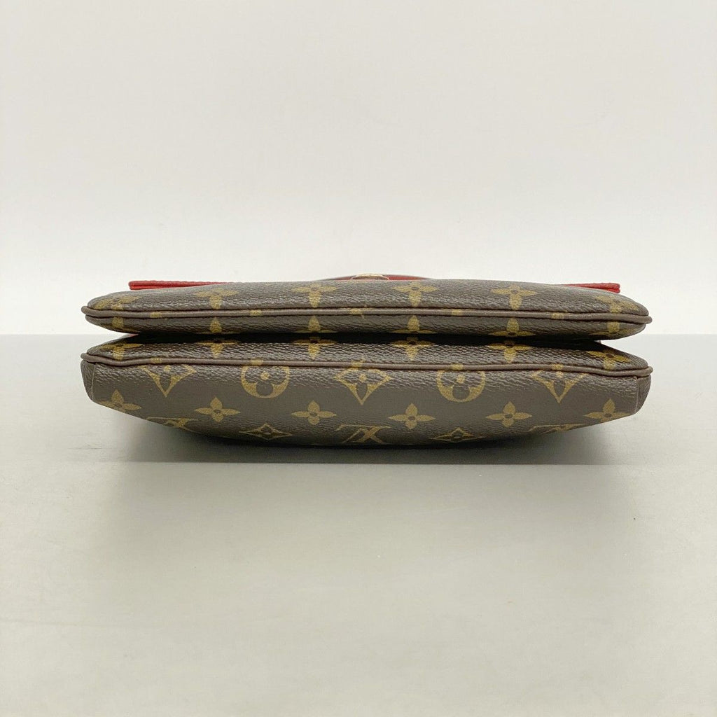 Louis Vuitton Shoulder Bag Monogram Brown Cerise — view 3