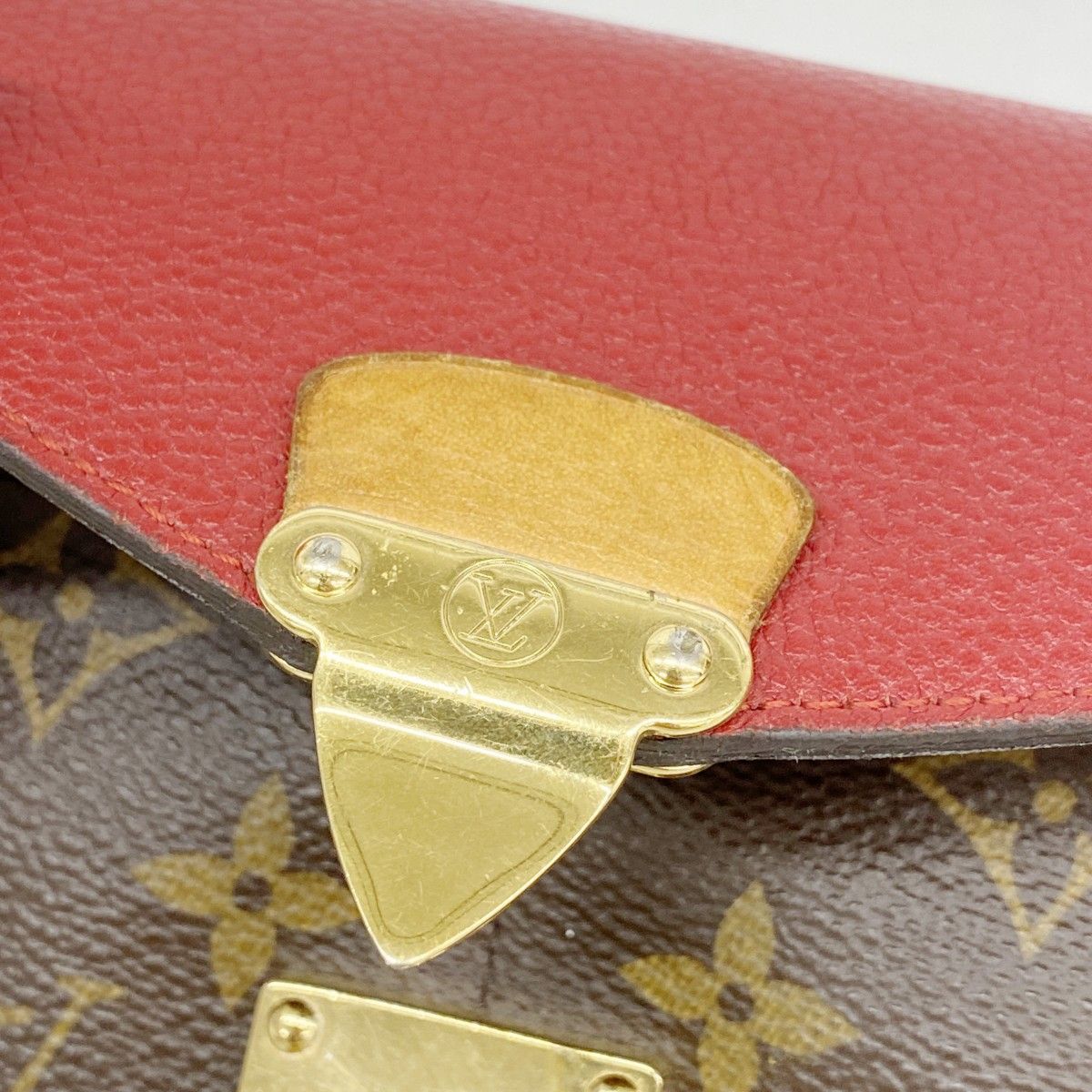 Louis Vuitton Wallet Monogram Portefeuille Pallas Brown Cerise — view 8
