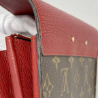 Louis Vuitton Wallet Monogram Portefeuille Pallas Brown Cerise — view 5