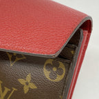 Louis Vuitton Wallet Monogram Portefeuille Pallas Brown Cerise — view 6