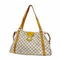 Louis Vuitton Shoulder Bag Damier Azur GM White