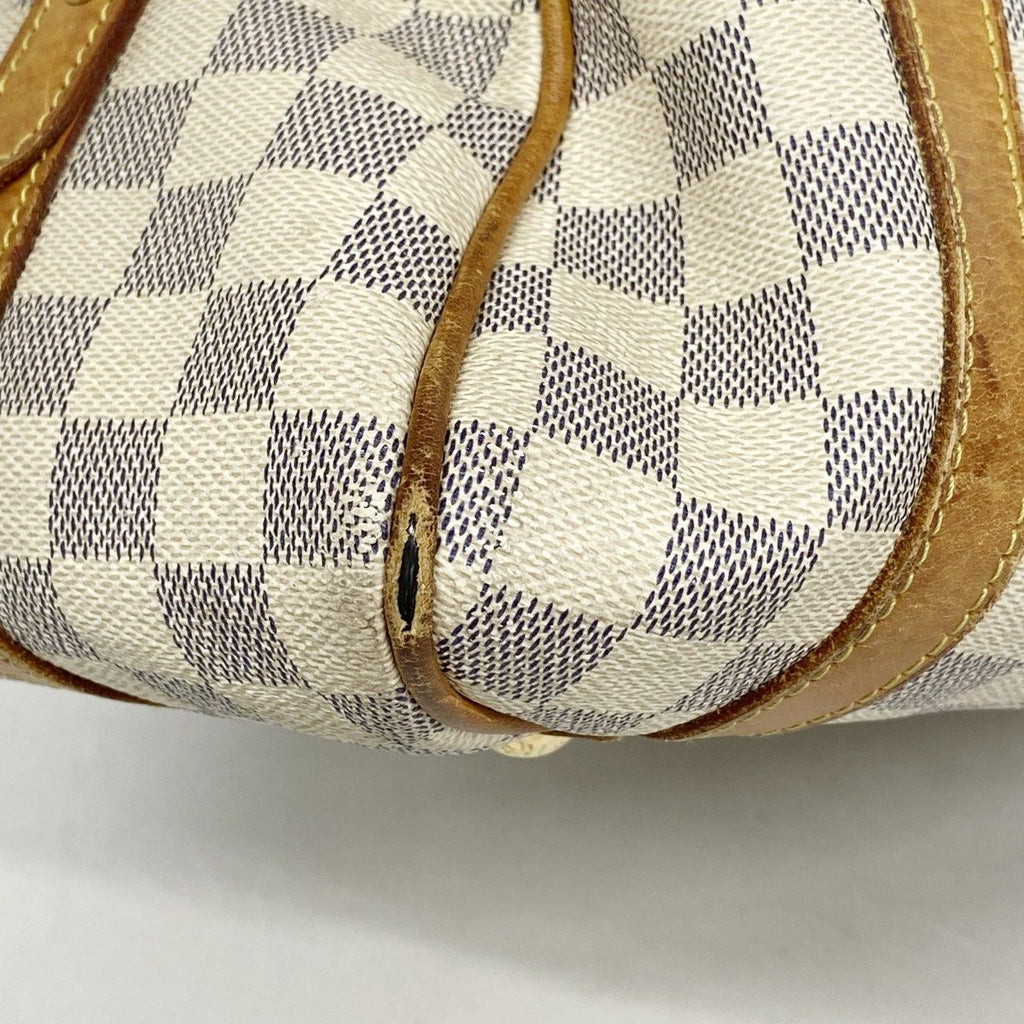 Louis Vuitton Shoulder Bag Damier Azur GM White — view 6