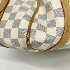 Louis Vuitton Shoulder Bag Damier Azur GM White — view 6