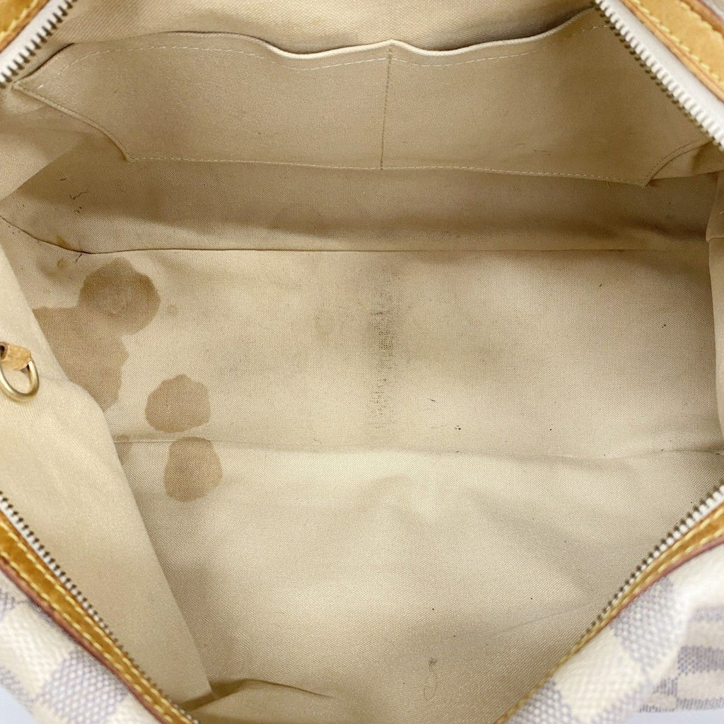 Louis Vuitton Shoulder Bag Damier Azur GM White — view 4