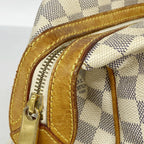Louis Vuitton Shoulder Bag Damier Azur GM White — view 7