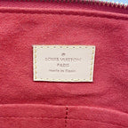 Louis Vuitton Handbag Monogram Pallas Brown Cerise 2-Way — view 5
