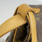 Louis Vuitton Shoulder Bag Monogram Saumur 30 Brown — view 9