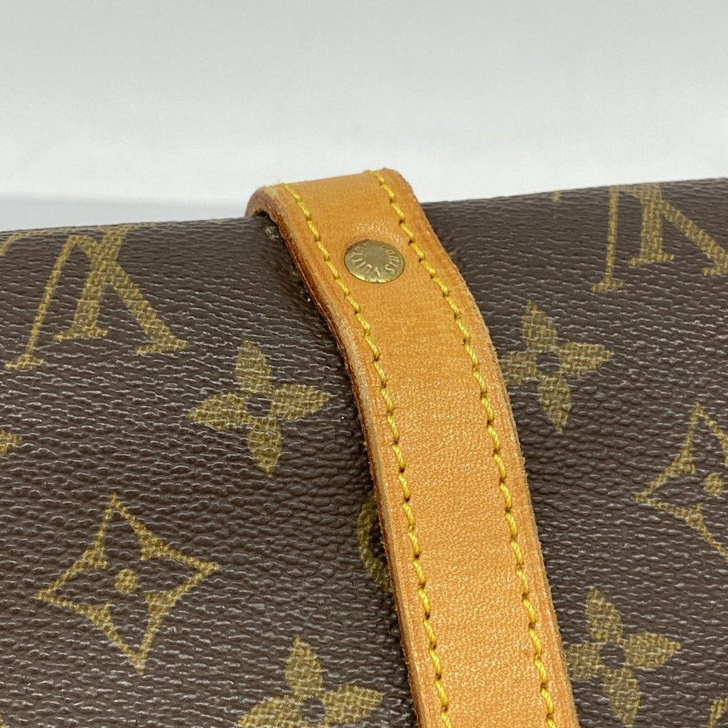 Louis Vuitton Shoulder Bag Monogram Saumur 30 Brown — view 8