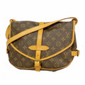 Louis Vuitton Shoulder Bag Monogram Saumur 30 Brown