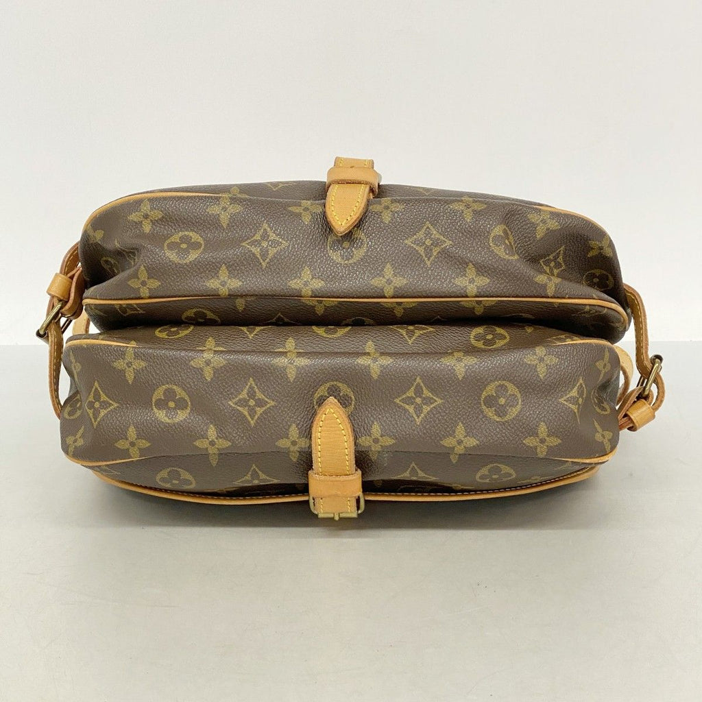Louis Vuitton Shoulder Bag Monogram Saumur 30 Brown — view 3