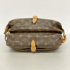 Louis Vuitton Shoulder Bag Monogram Saumur 30 Brown — view 3