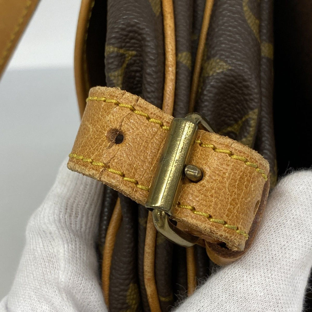 Louis Vuitton Shoulder Bag Monogram Saumur 30 Brown — view 6