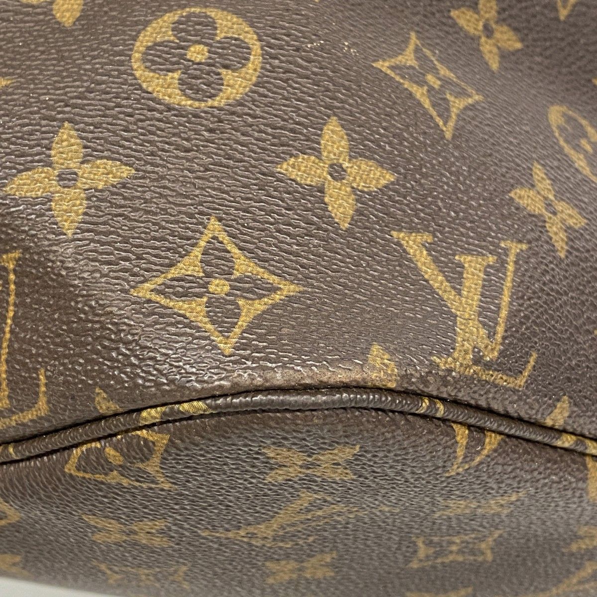 Louis Vuitton Tote Monogram Neverfull Brown — view 6