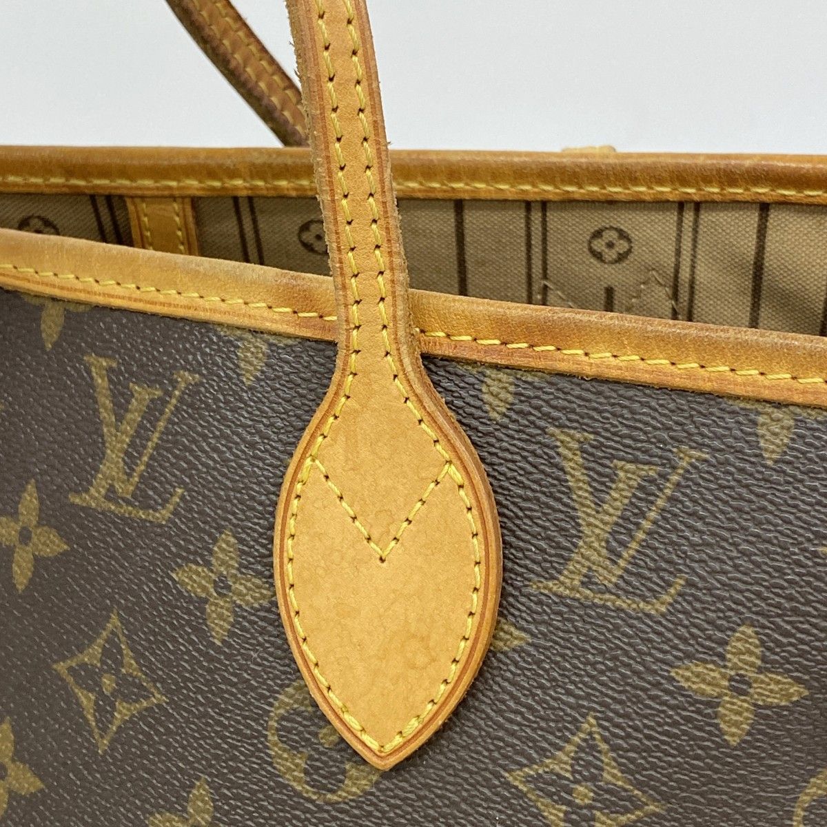 Louis Vuitton Tote Monogram Neverfull Brown — view 8