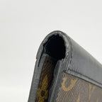 Louis Vuitton Wallet Monogram Macassar Portefeuille Brown Black — view 7