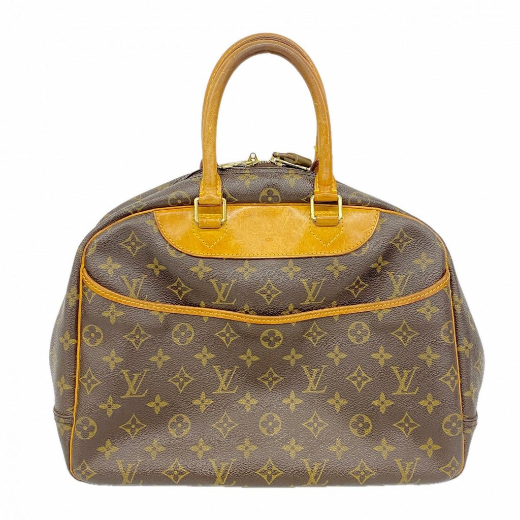 Louis Vuitton Handbag Monogram Deauville Brown