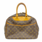 Louis Vuitton Handbag Monogram Deauville Brown