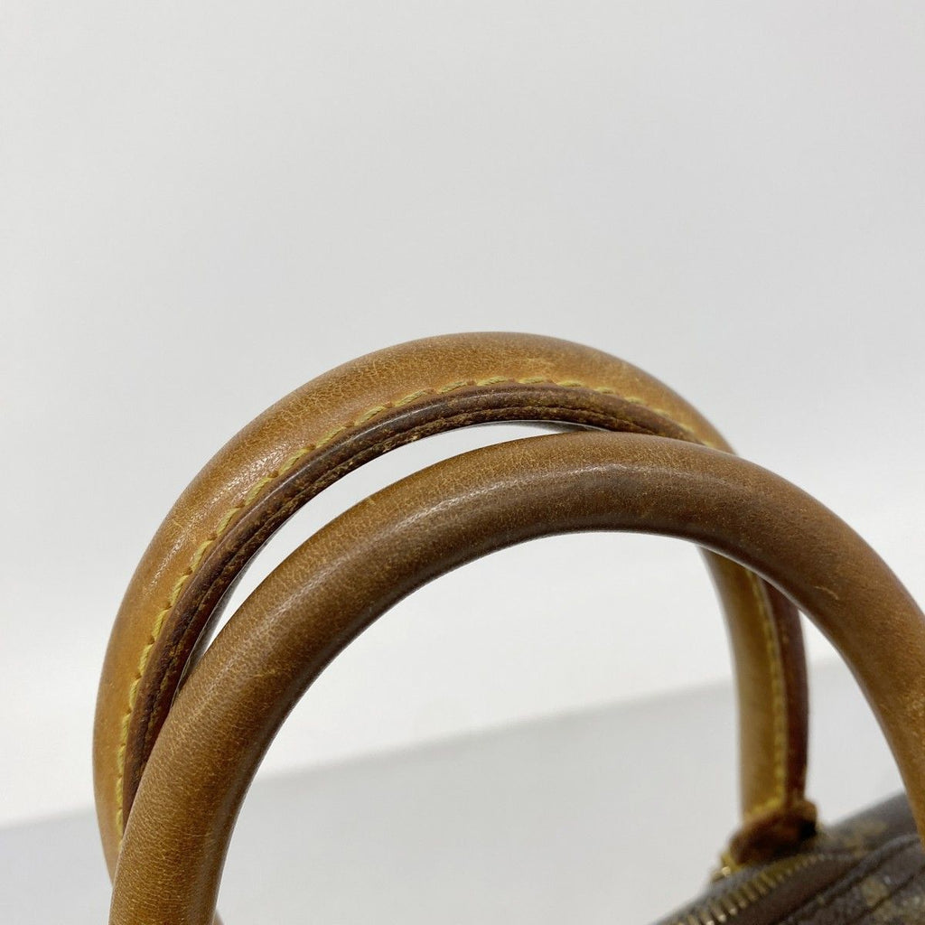 Louis Vuitton Handbag Monogram Deauville Brown — view 7